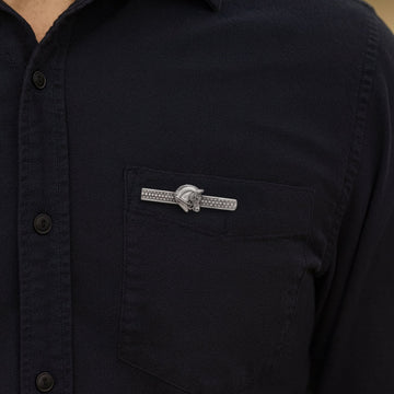 Horse Head Sterling Silver Brooch TBC073